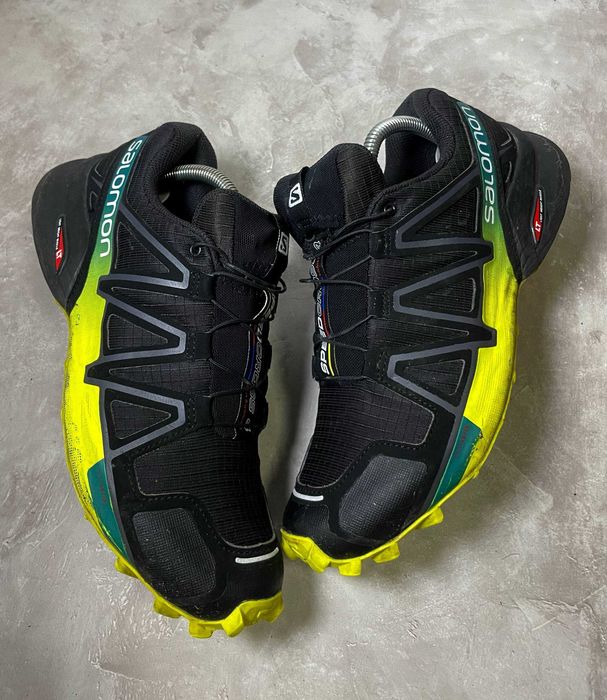 Кросівки salomon speedcross 4 trail running everglade sulphur 41 1/3 розмір 26 см