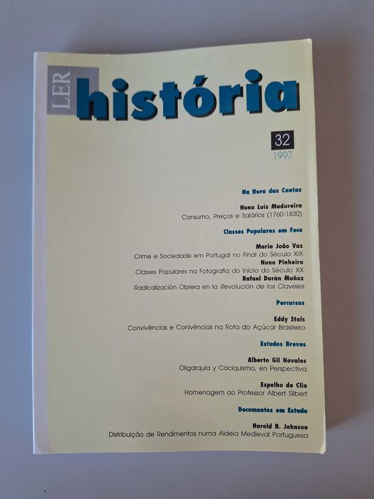 Ler História, n.º 32, 1997