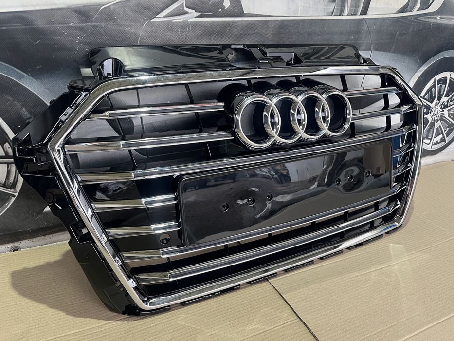 Решітка радіатора audi a3 2017 2018 2019 2020 рестайл решетка  audi a3
