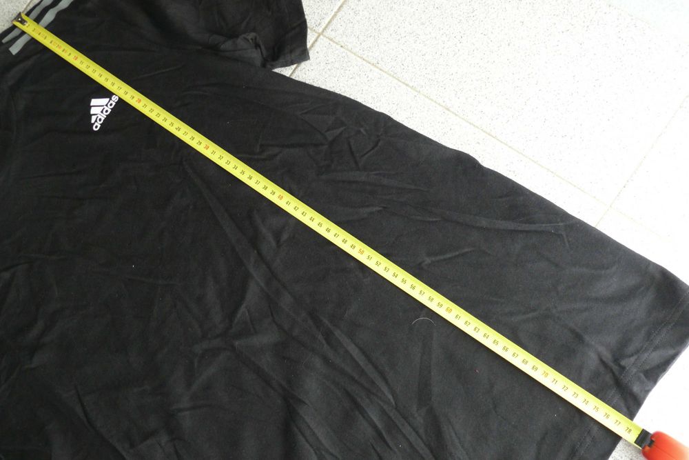 Tshirt Preta Desportiva Adidas