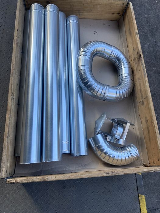 Трубы  , колено  дымохода для  буржуйки