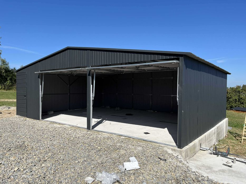 Garaż blaszany 9x6 Profil