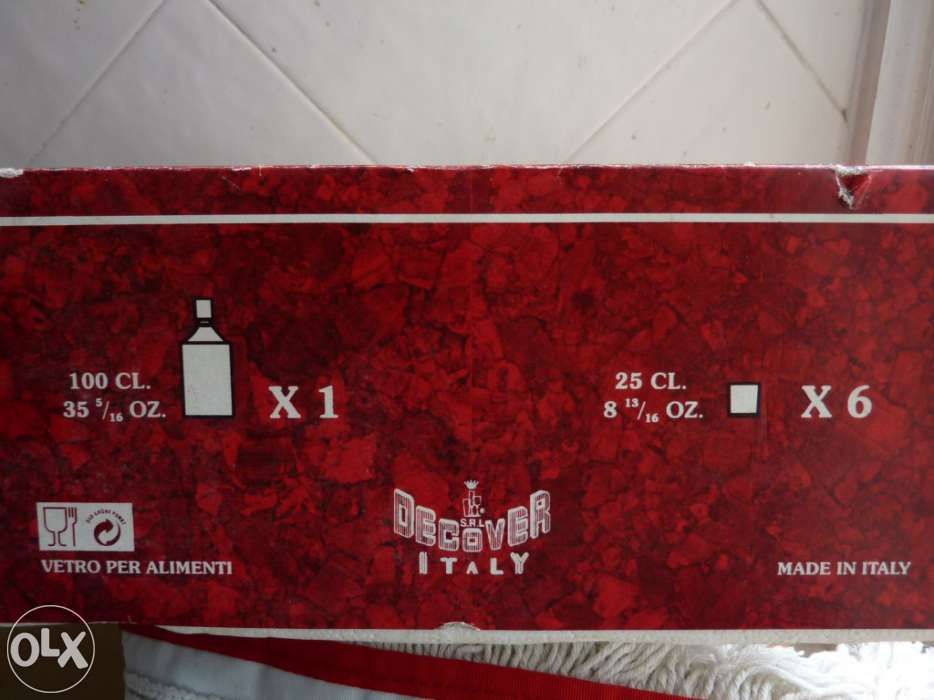 Copos (6) + balde p/gelo