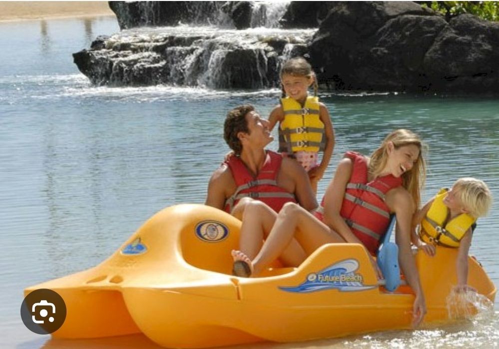 Катамаран. Водний велосипед. Water Bee