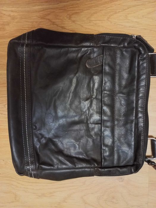 Мужская кожаная сумка - планшет ROWALLAN.