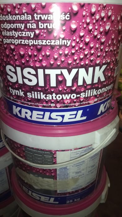 Tynk silikonowy do dociepleń
