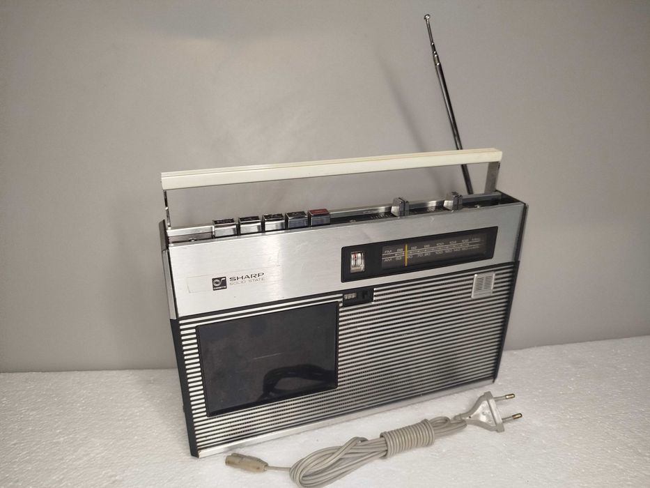 Zabytkowy Radiomagnetofon SHARP RD-416D lata 70 Zgierz • OLX.pl