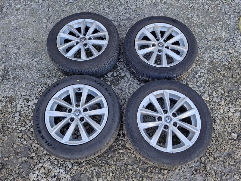 RENAULT MEGANE IV 4 FELGI ALUMINIOWE ALUFELGI KOMPLET 16 CALI 6.5JX16 5X114.3 ET41 403002460R