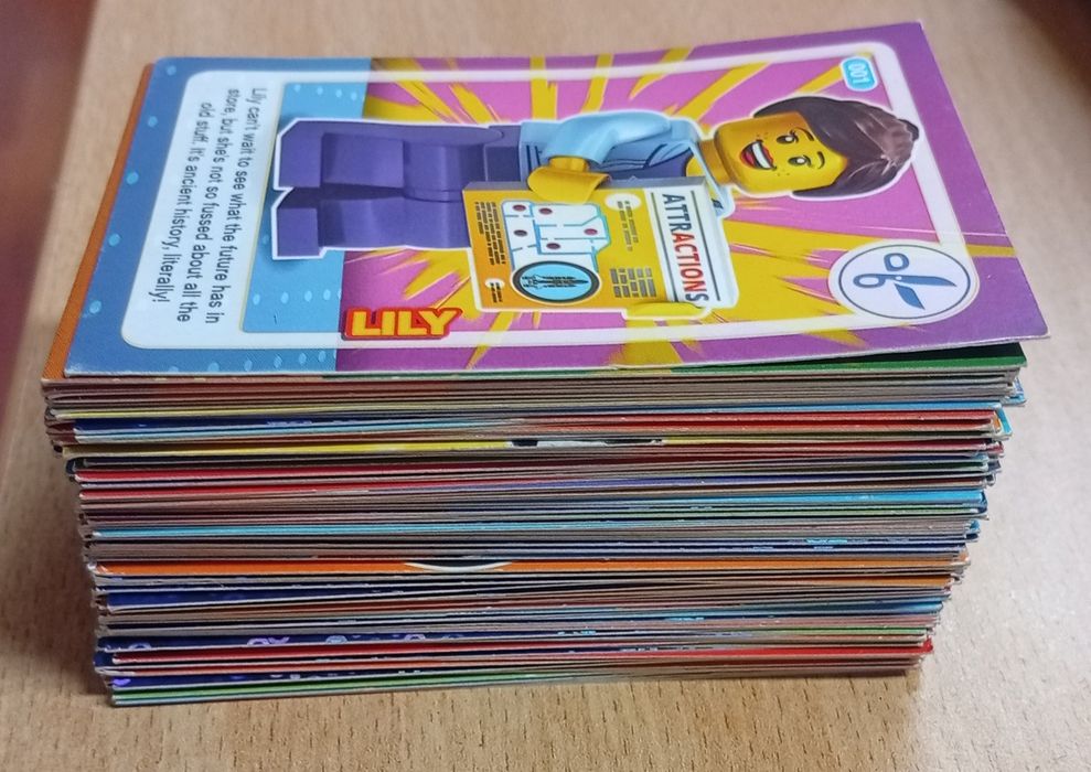 Lote de 111 cartas da Lego Incredible Inventions