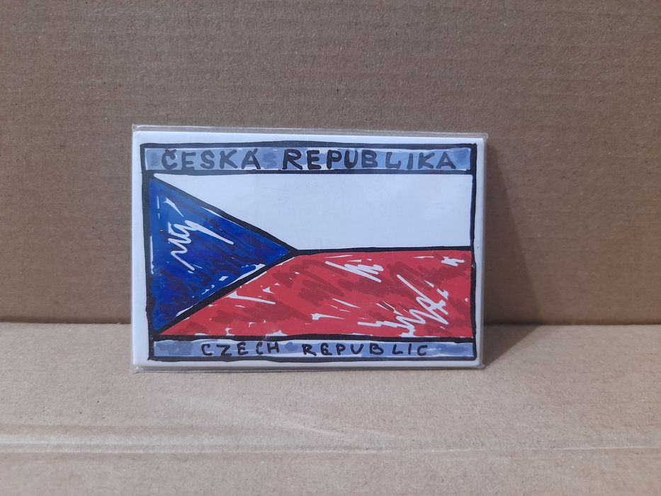 Íman da República Checa para frigorífico