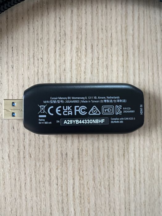Vendo Placa de Captura Cam Link 4K + cabo micro HDMI - HDMI 5m 4K/60Hz