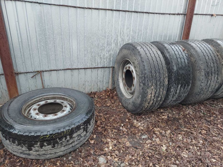 Колеса 385/65r22.5 шини китай під дискові гальма диски або руль: 6 600 ...