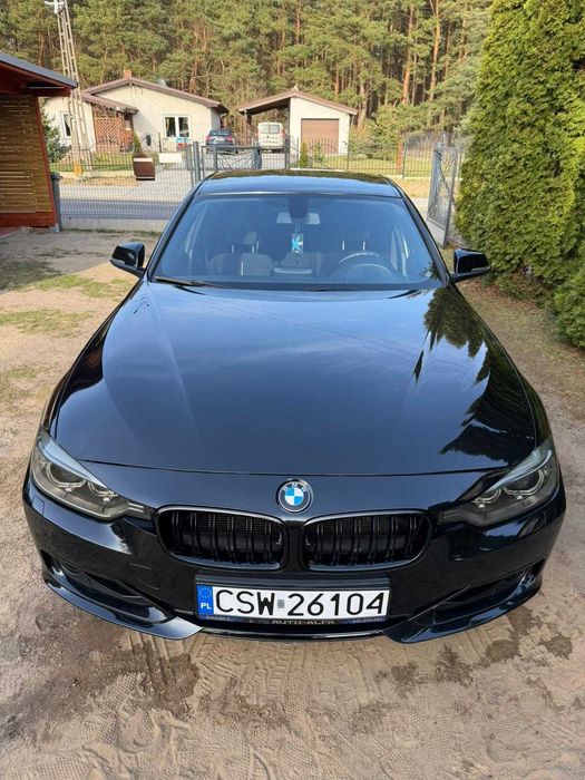 BMW seria 3 F30 czarne zadbane