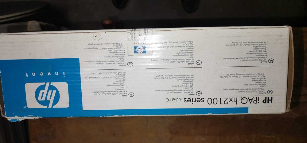 Pocket Pc HP IPAQhx 2100 series (Negociável)