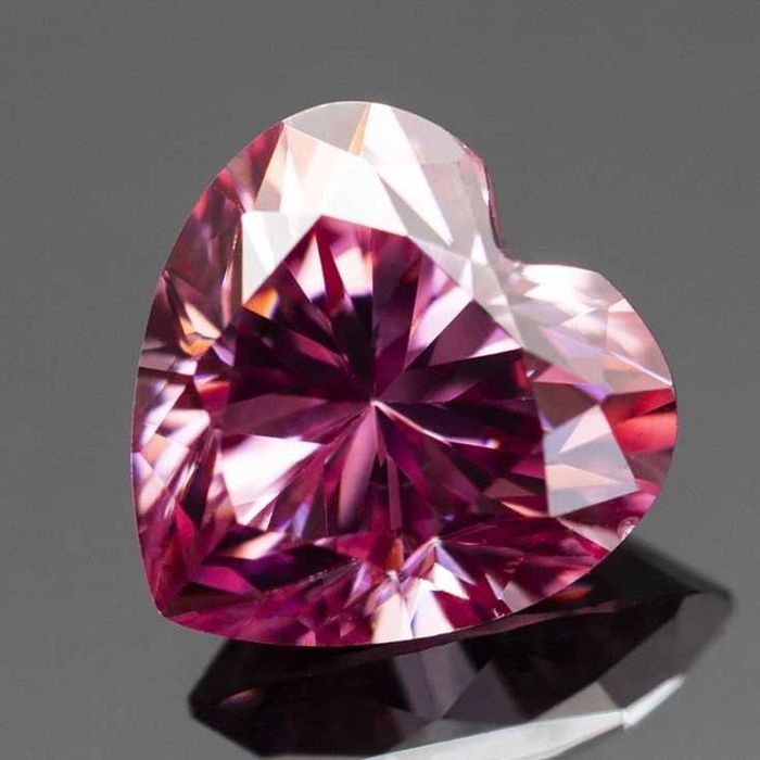 Diament Serce6,5x6,5mm1CT VVS1-D Gratisy:) Świąteczne Promocje :)