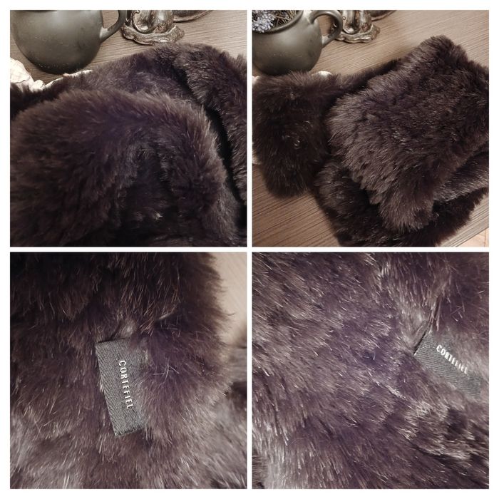 Шарф натуральне хутро воротник меховый