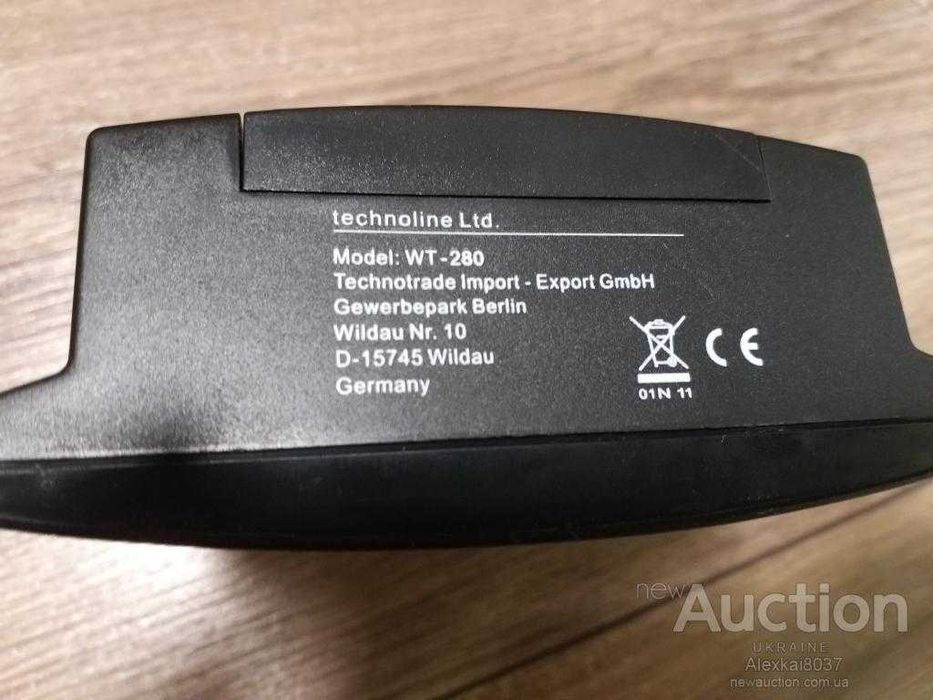 Часы,термометр,будильник,Technoline WT 280