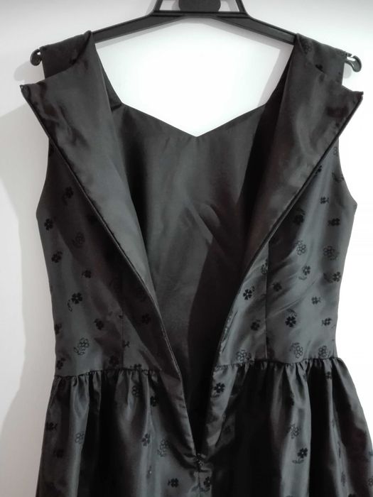 czarna sukienka Halloween 40/42, jak nowa, L-XL