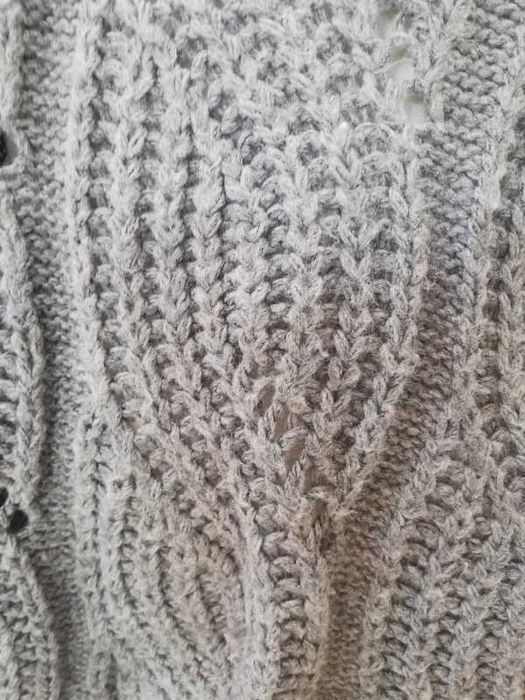 Sweter golf dins tricot mode in italy z domieszką wełny i moher