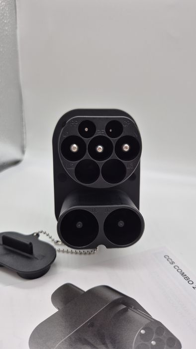 Guwieyg перехідник для Tesla CCS2+type2 Нового Покоління DC+AC переход