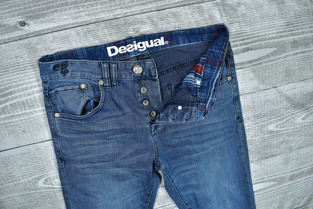 Desigual Spodnie Jeansowe Męskie Slim W30 L32