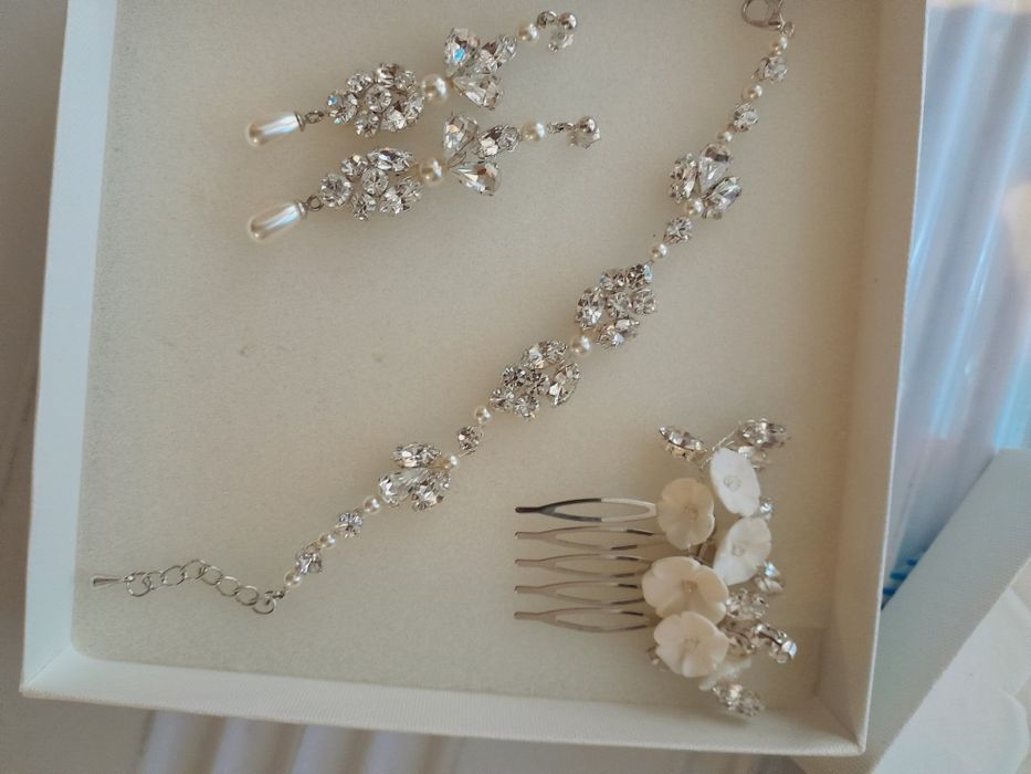 Komplet bizuterii ślubnej
