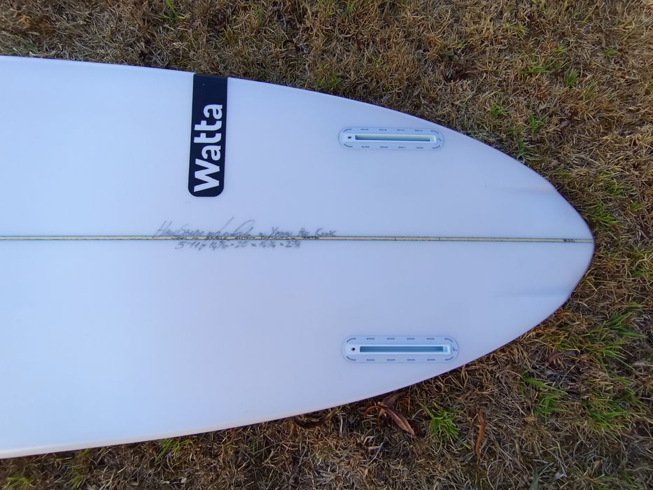 Twin Pin 5'11 - WATTA - Handmade surfboard