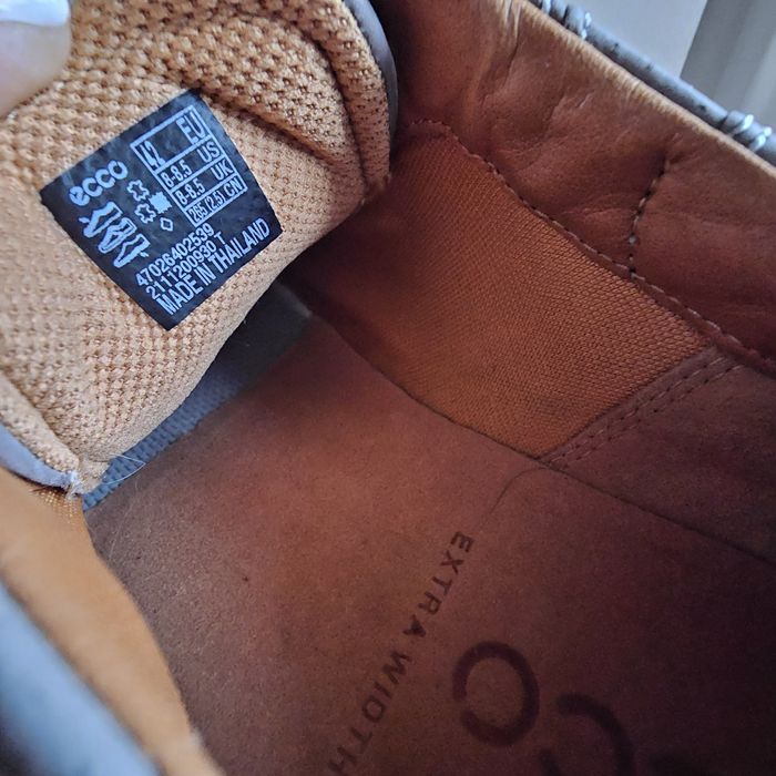 Чоловічі шкіряні кросівки "Ecco Soft 7"