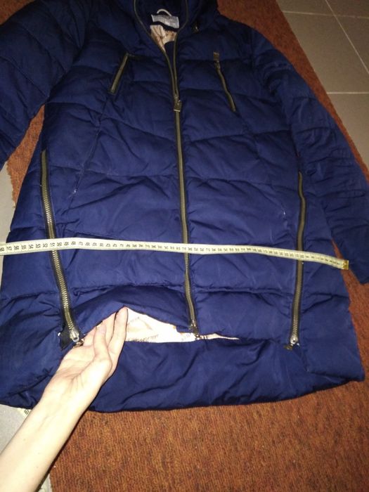 Теплий пуховик зима