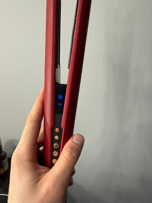 Dyson Airstrait Red/Gold дайсон еірстрейт