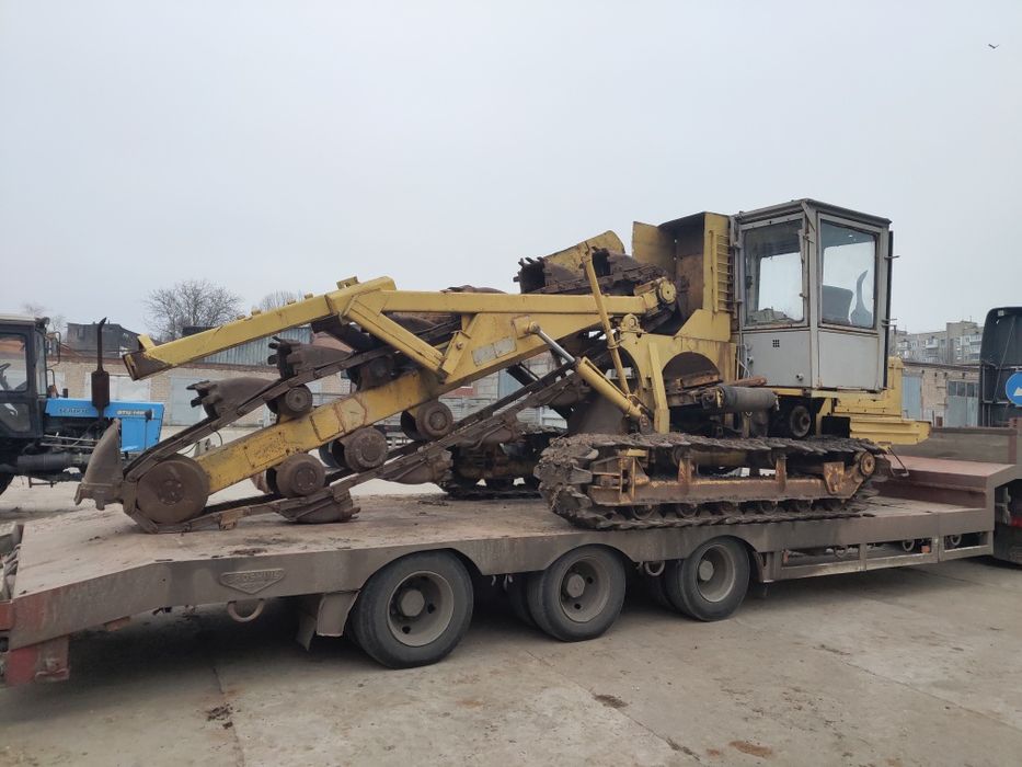 Траншейный гусеничный экскаватор ЭТЦ-202 , траншеєкопач, барова, бара