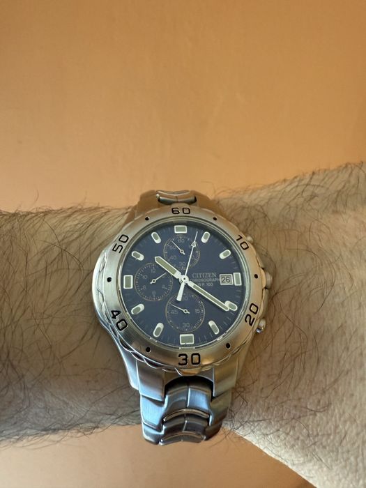 Citizen chronograph wr 100 męski