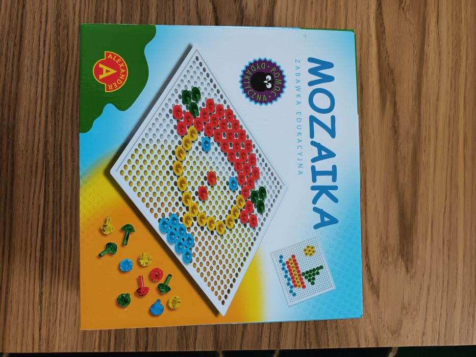 Mozaika. Układanka zabawka edukacyjna.