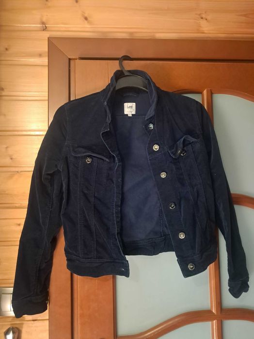 Jeansowa granatowa kurtka rozmiar XS 34
