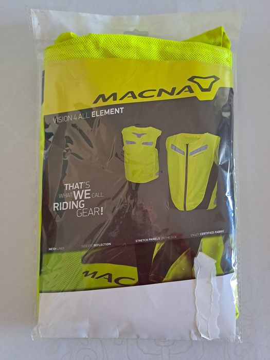 Colete refletor para motard tamanho L