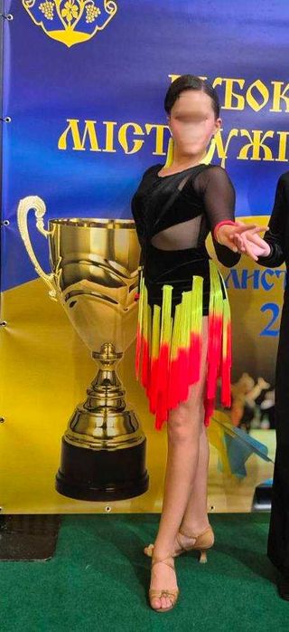Сукня для бальних танців латина Юніори 1