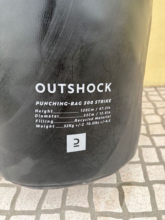 Saco de Boxe Pés/Punhos - 32Kg + Luvas 12”