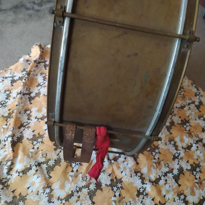 Барабан большой латунный времени союза