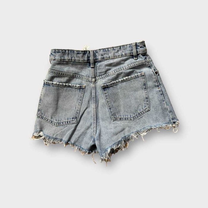 Джинсові шорти zara світло блакитні