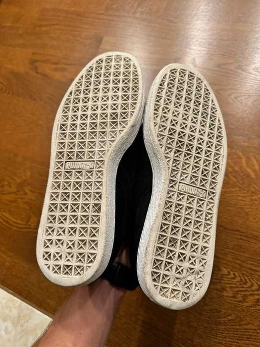 Buty Puma x Trapstar London Suede Black Sneakers 42.5