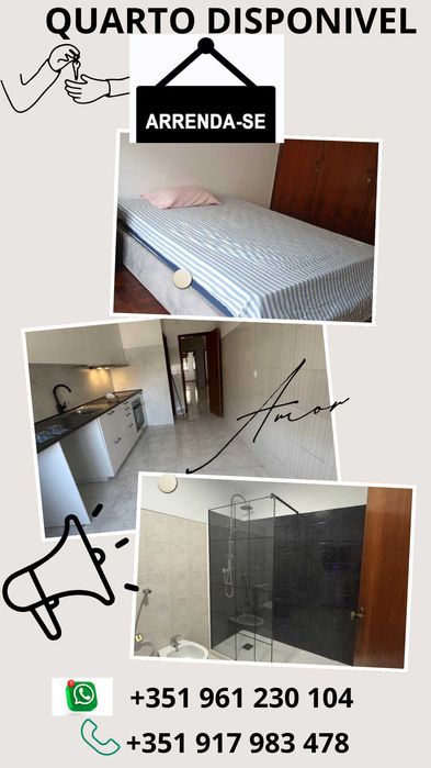 Quarto para alugar em Amora