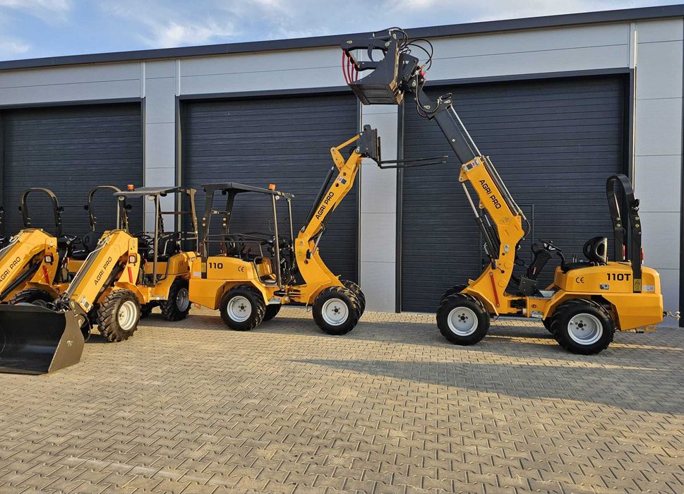 Ładowarka Czołowa Teleskopowa Miniładowarka AGRIPRO 110 Kubota Perkins
