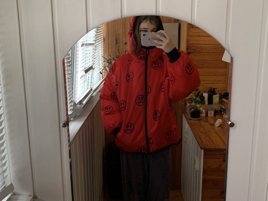 Пуховик двусторонний