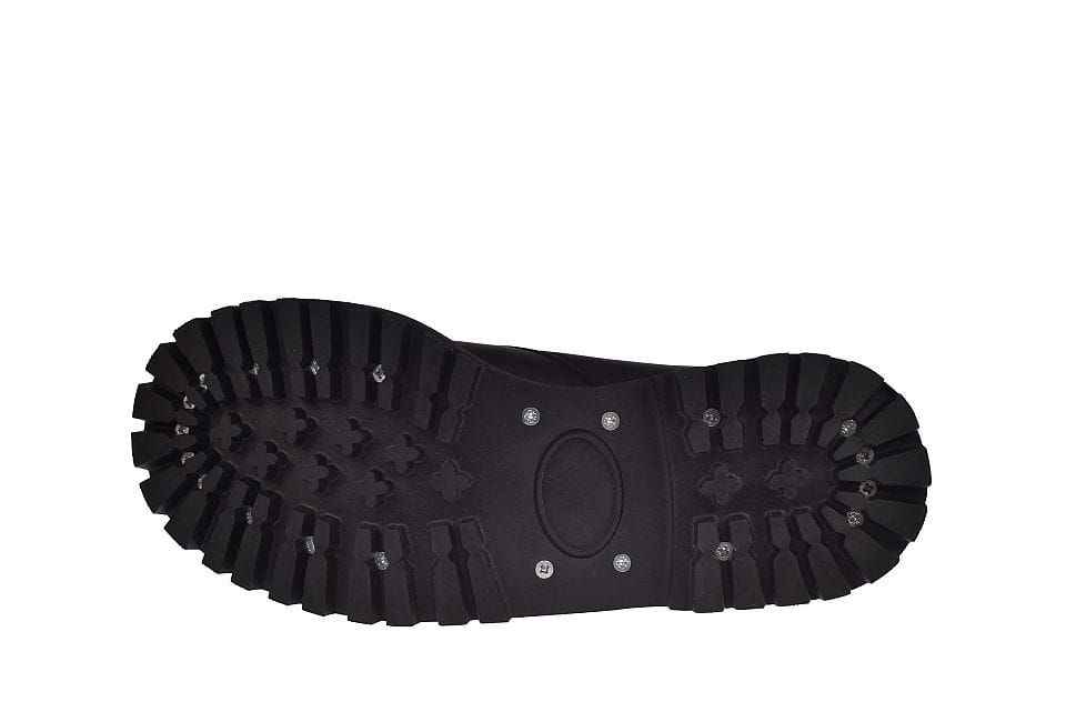 Glany męskie krótkie ze skóry oryginalne polskie półbuty 025 roz. 42