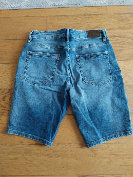 House krótkie spodenki jeansowe męskie  rozmiar 29 slim młodzieżowe