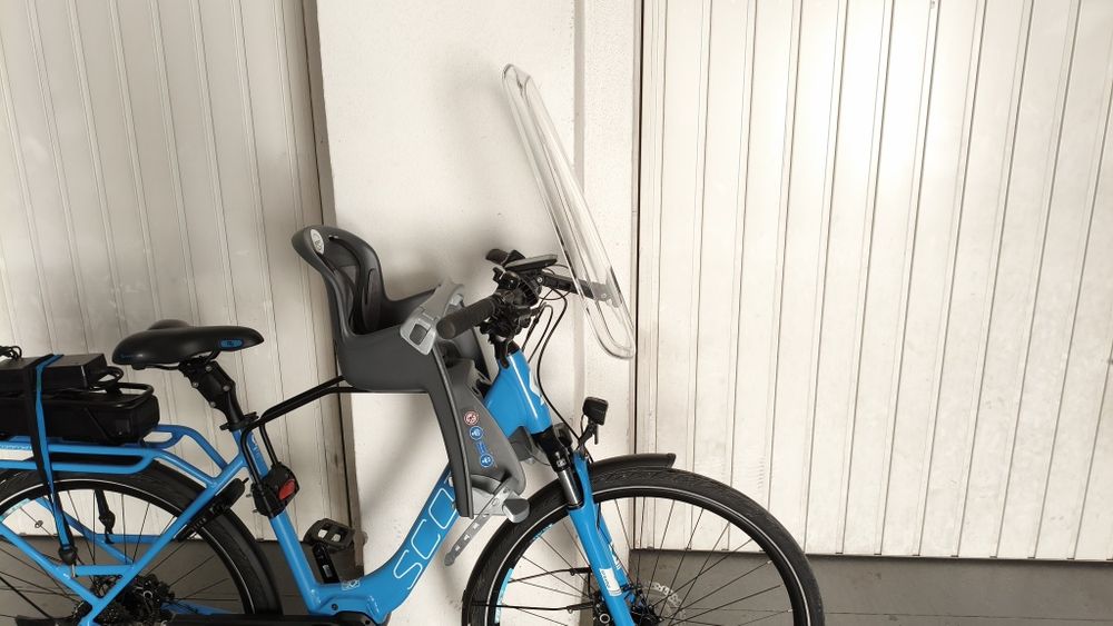 Pára-Brisas Polisport para guiador ou cadeira bicicleta
