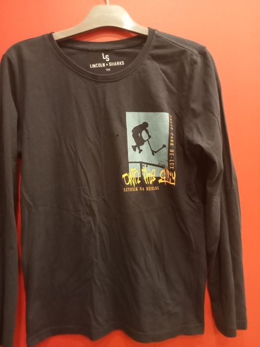 T-shirt 158cm długi rękaw