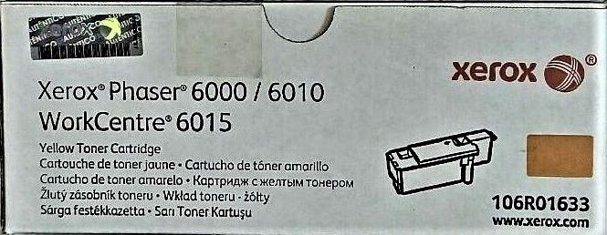 Картридж XEROX PH6000/6010/ WC6015 - Yellow (106R01633)- б/у