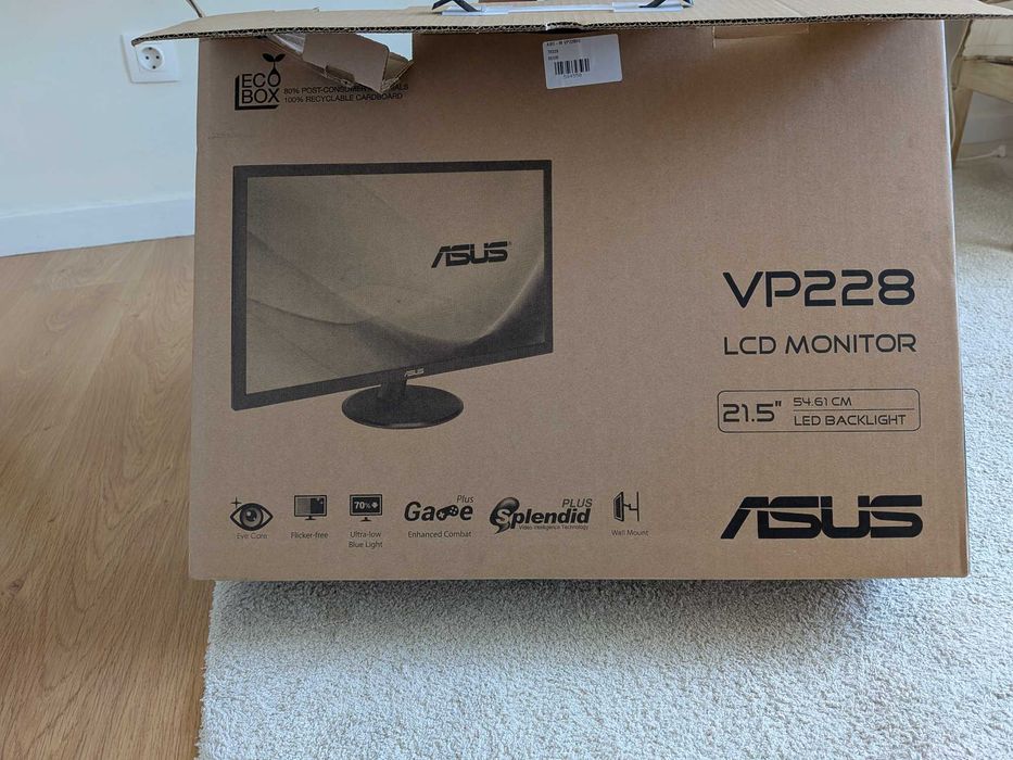 Monitor Asus de 22 polegadas VP228514633905976135681