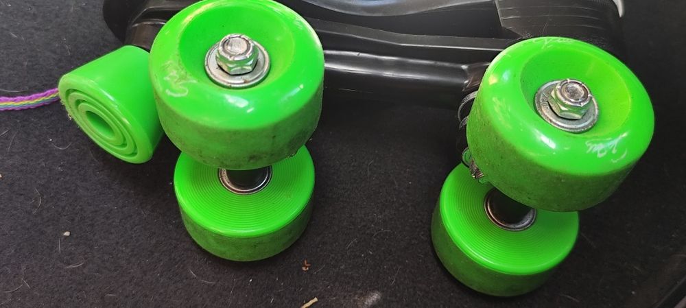 Patins brancos criança